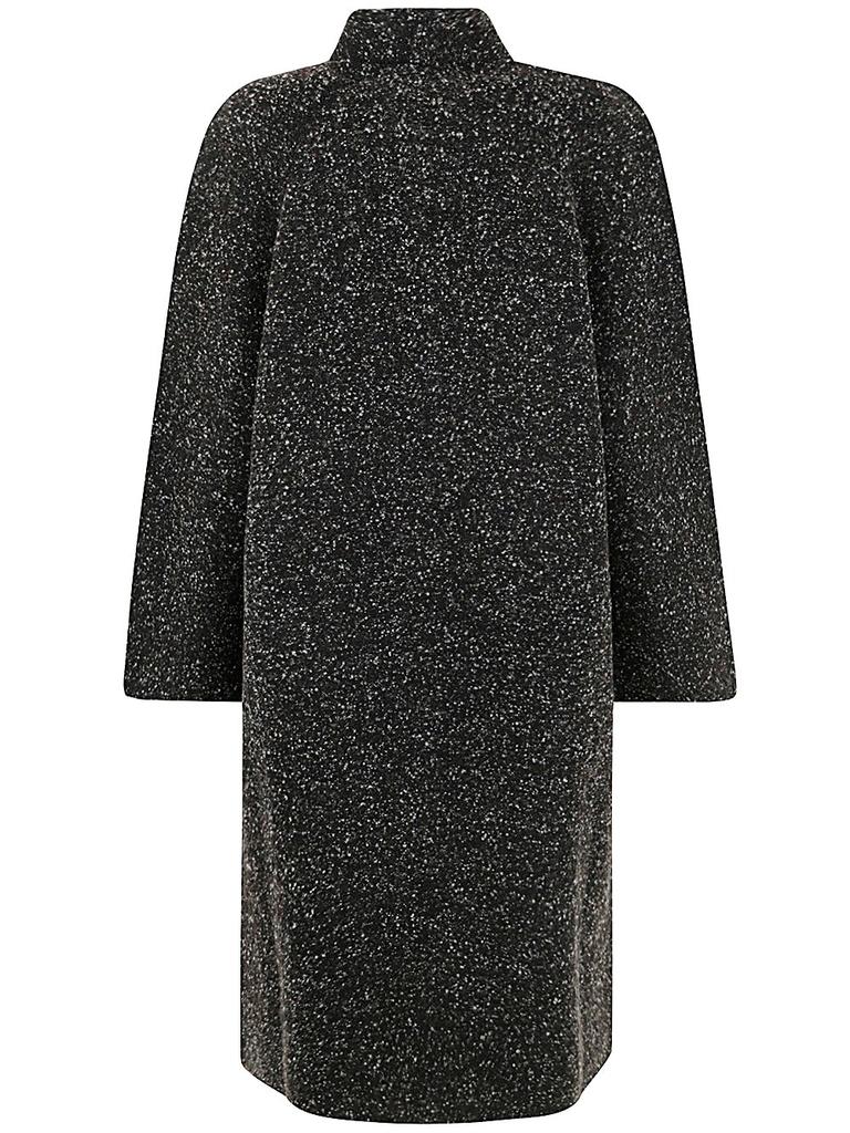 BOBOUTIC Boboutic Patterned Longline Coat