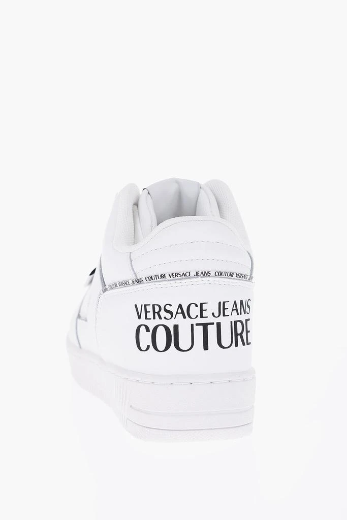 Versace Versace JEANS COUTURE Leather MEYSSA Sneakers with Printed Contrasti 3