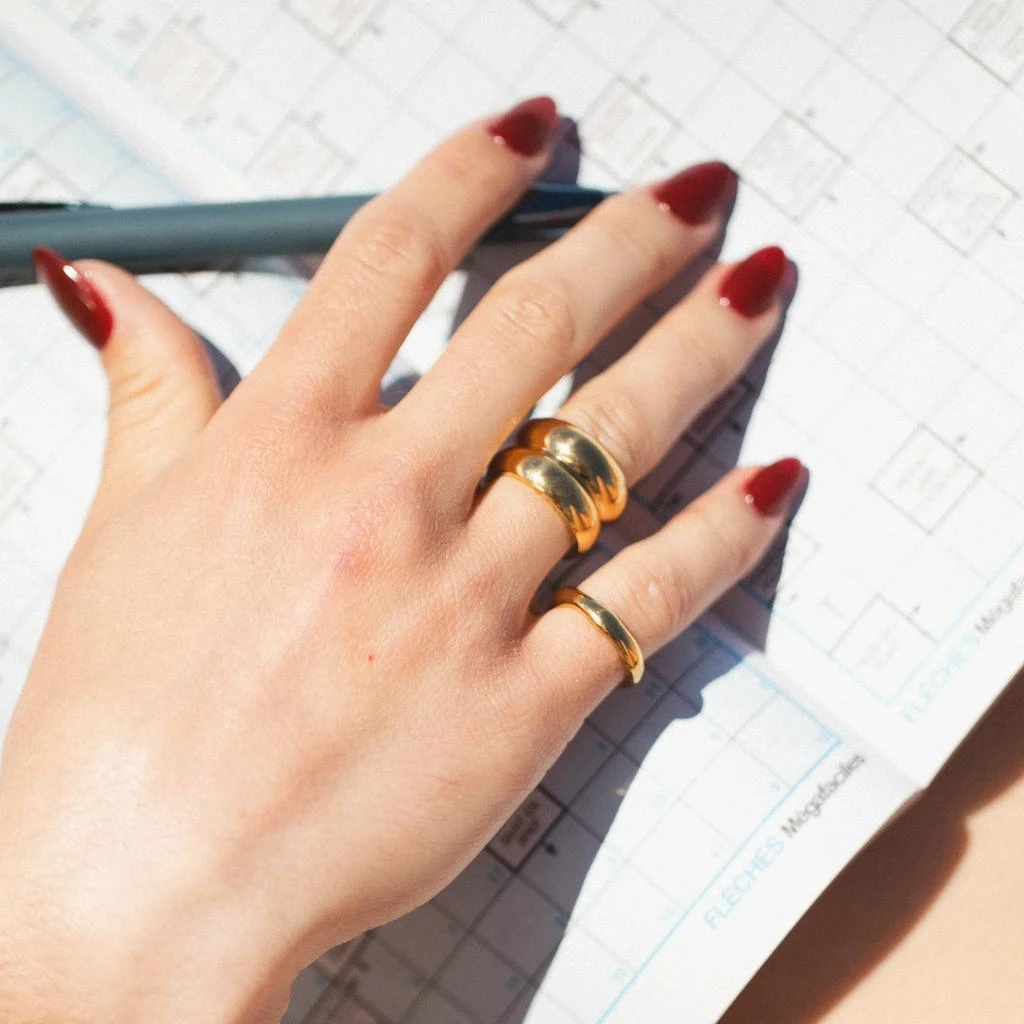 Too Romantic Jewelry Bague Double