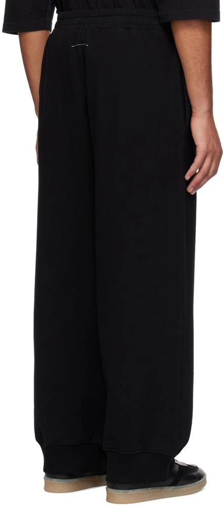 MM6 Black Vented Sweatpants 3
