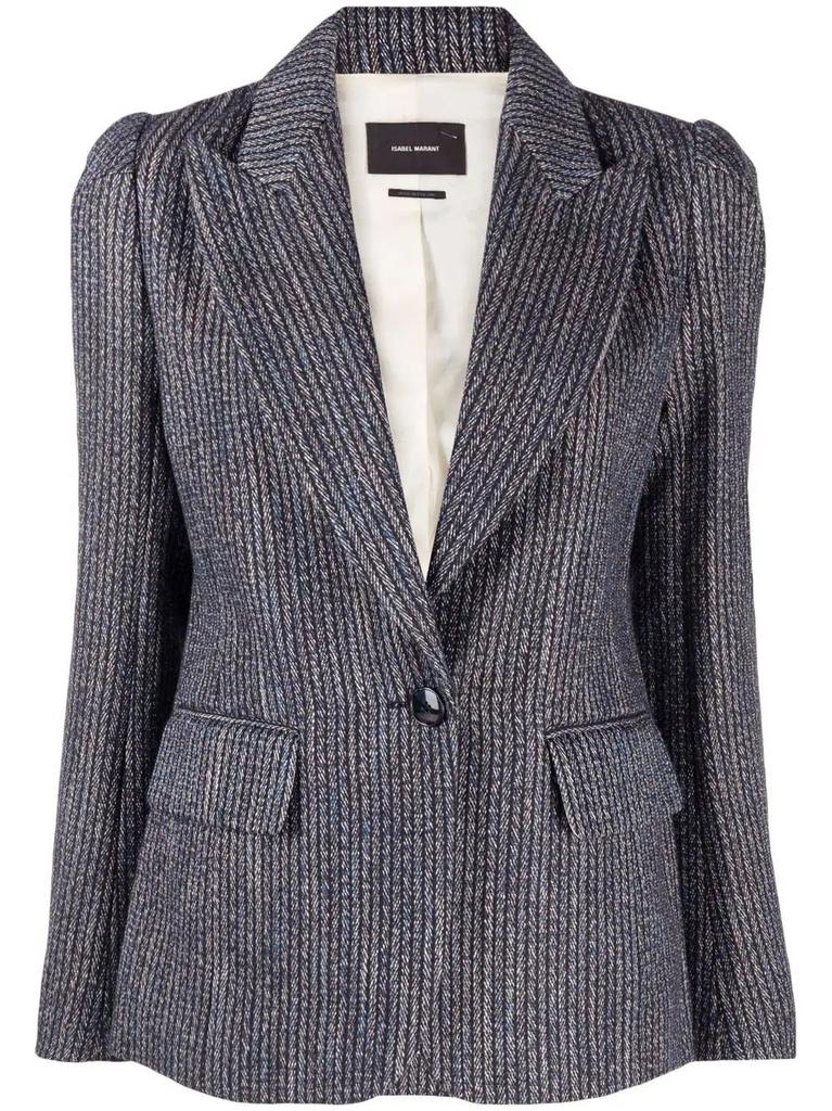 NA Blue pinstriped Blazer