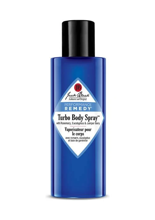 Jack Black Black Turbo Body Spray With Rosemary Eucalyptus Juniper Berry 1