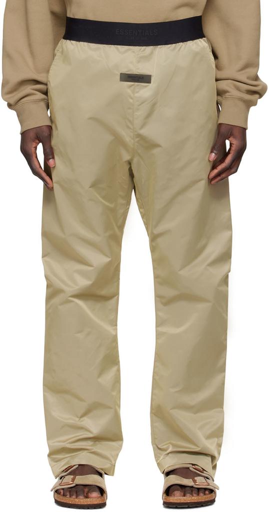 Essentials Tan Nylon Lounge Pants