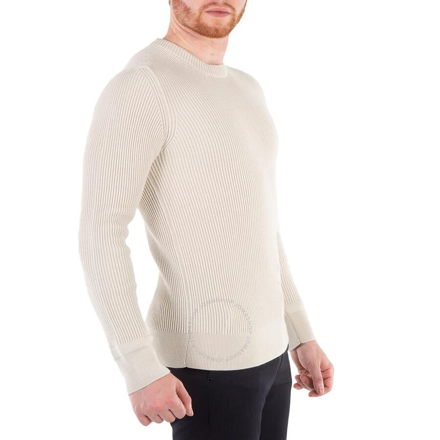 Stone Island Men's Olive Logo-Patch Knit Jumper 2
