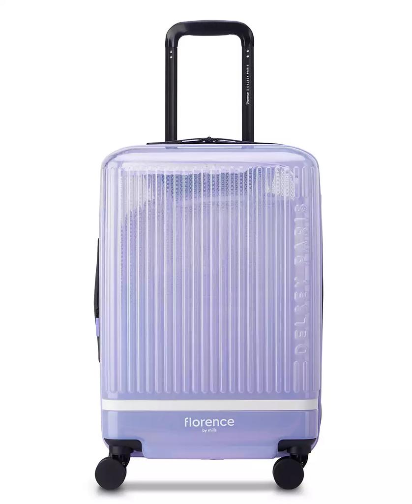 florence by mills x Delsey Paris 20" Gotta Glow Expandable Carry-On Spinner Upright