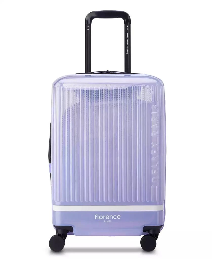 florence by mills x Delsey Paris 20" Gotta Glow Expandable Carry-On Spinner Upright 1