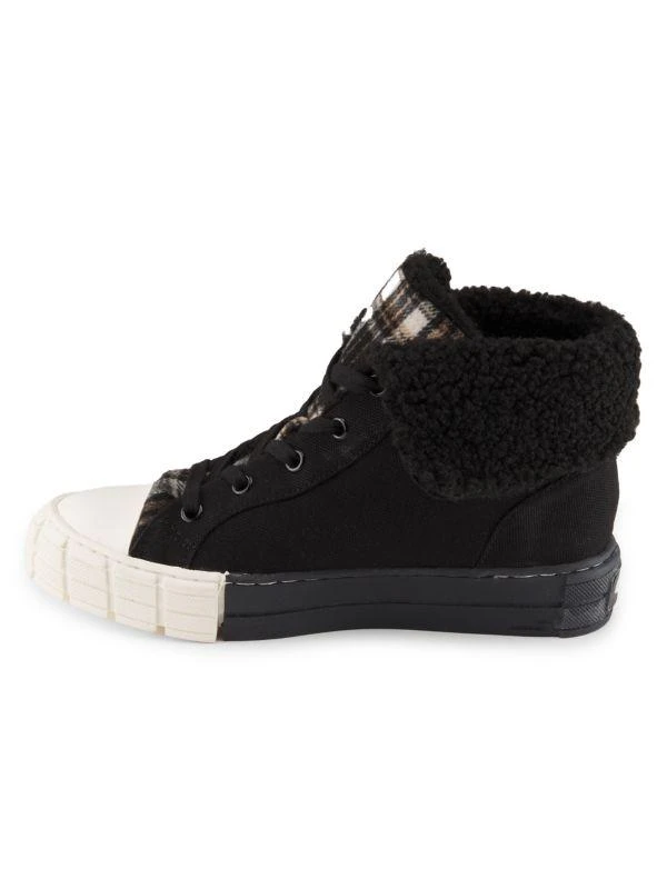Circus NY by Sam Edelman Sophi 25MM Faux Shearling High Top Sneakers 4