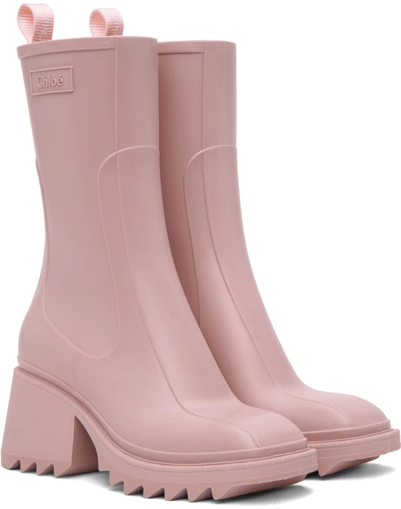 Chloé Pink Betty Boots 4
