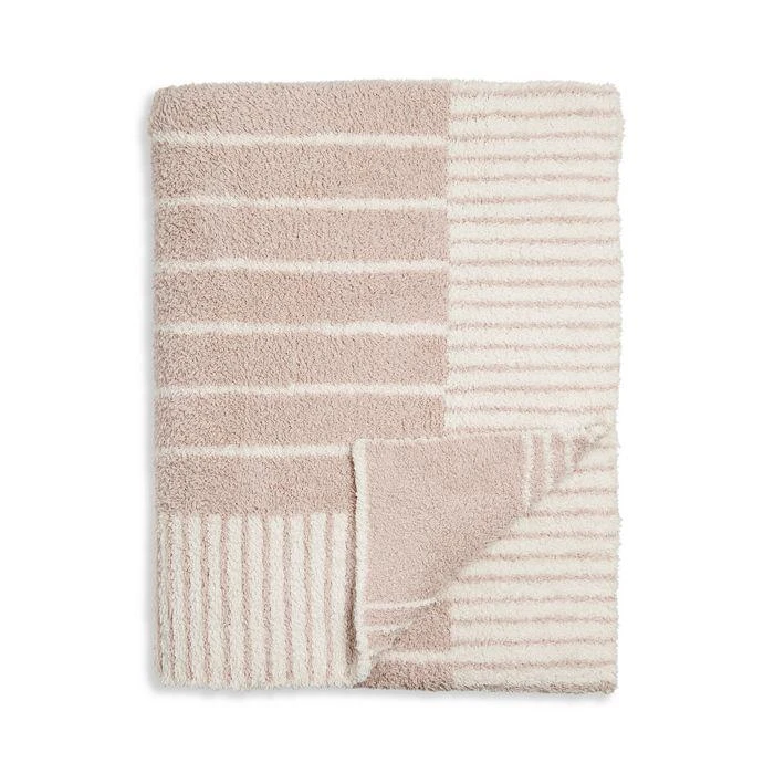 Barefoot Dreams CozyChic Box Stripe Throw - Exclusive 3