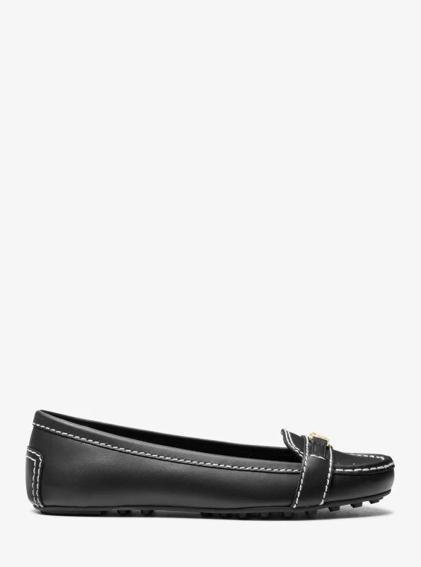 Michael Kors Mandy Leather Moccasin 2