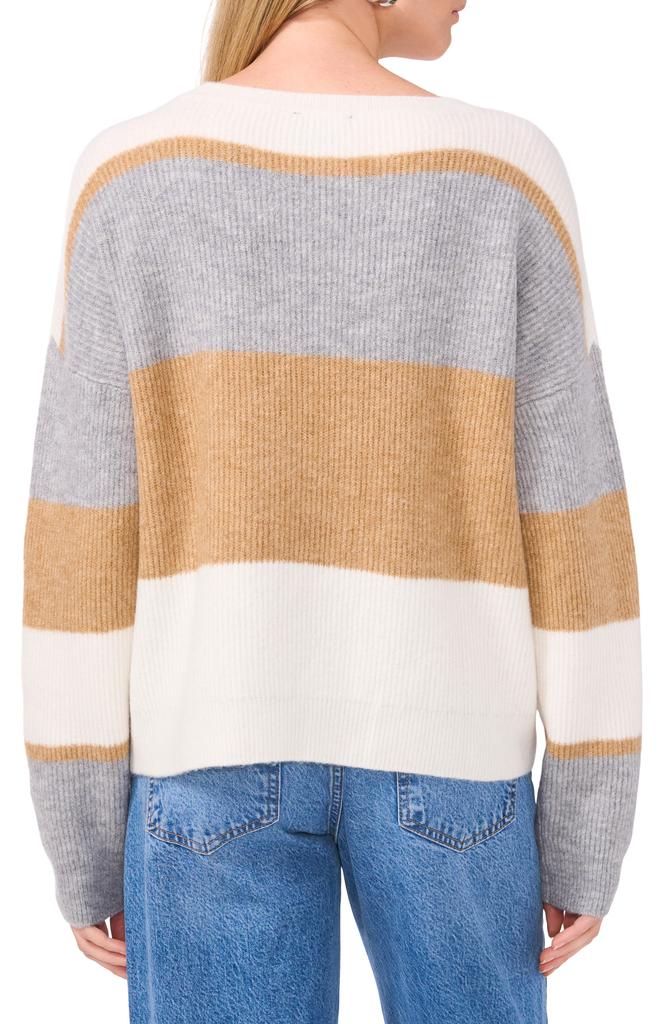1. State Stripe Crewneck Sweater