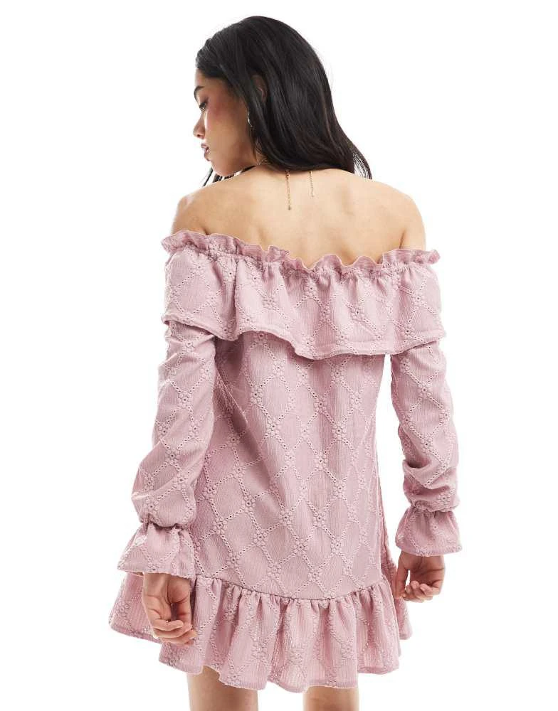 miss selfridge pink lace dress Miss Selfridge satin lace mix maxi slip dress in light pink