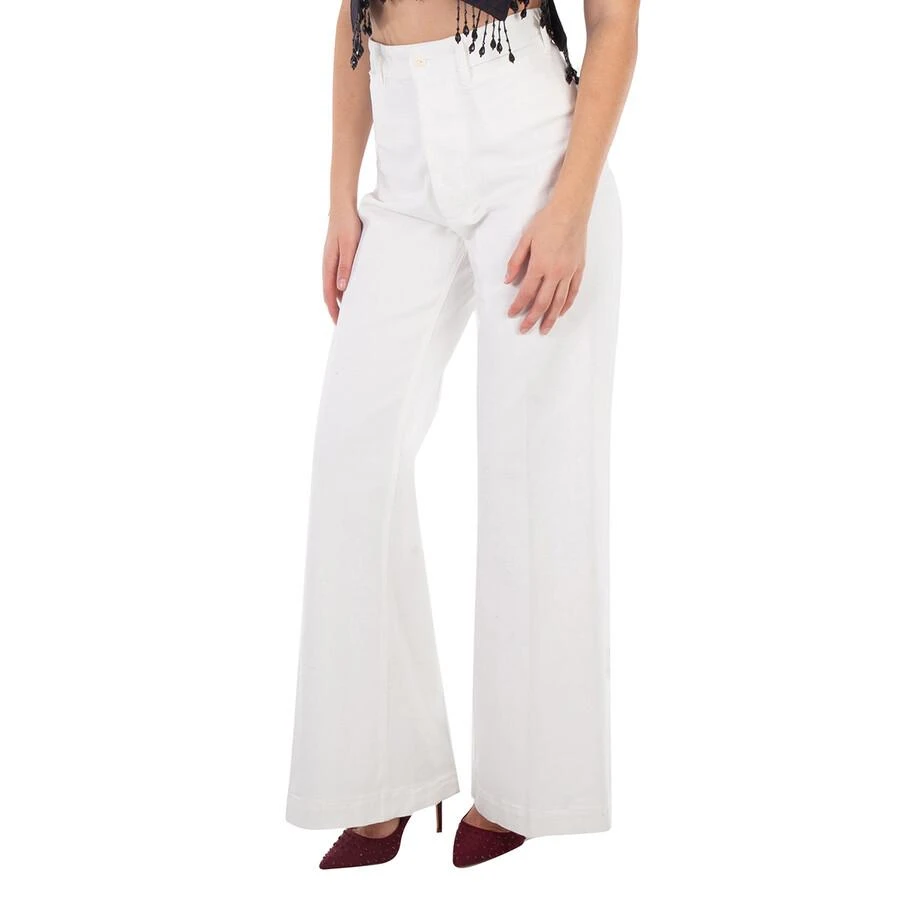 Ralph Lauren High-Waisted Stretch-Cotton Palazzo Pants