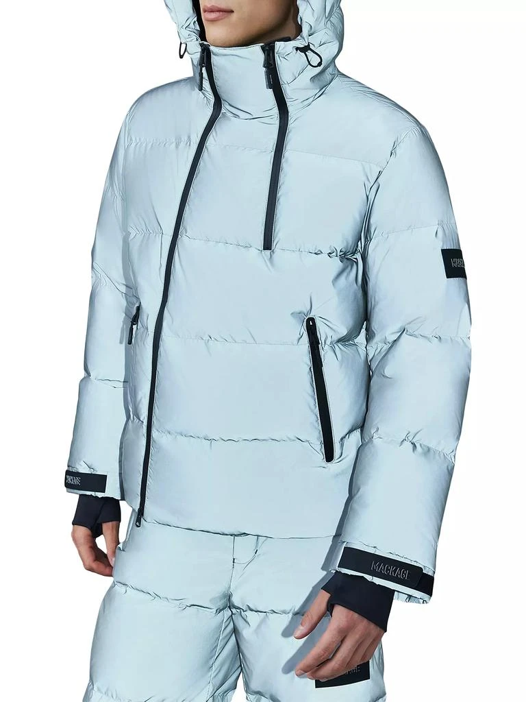 Mackage Kenji Reflective Hooded Down Ski Jacket 6