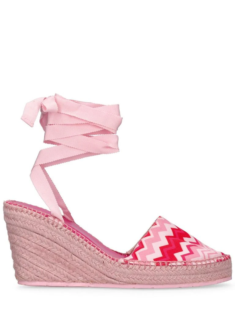 Missoni 85mm Canvas Espadrille Wedges 1