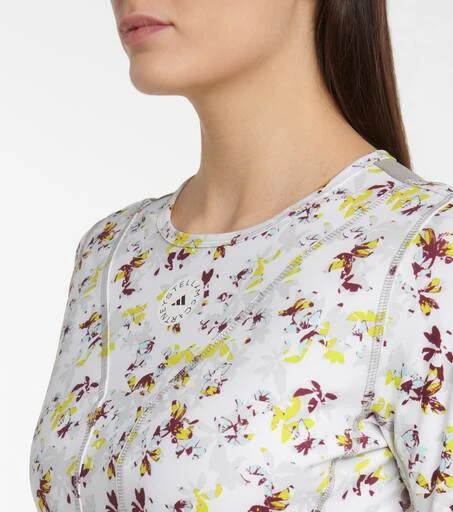 Adidas Future Playground floral crop top 4