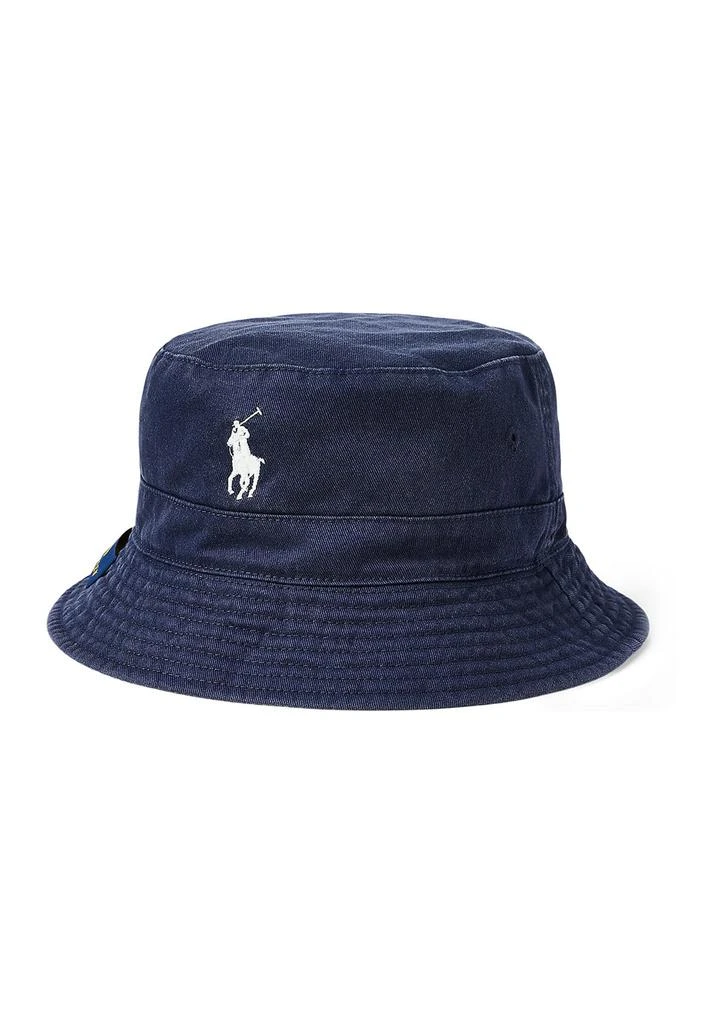 Ralph Lauren Reversible Cotton and Linen Bucket Hat