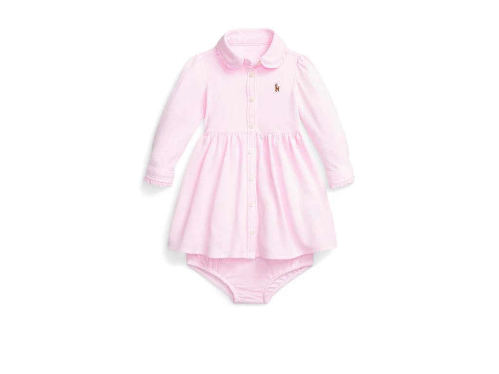 Ralph Lauren Oxford Mesh Dress & Bloomer (Infant) 1