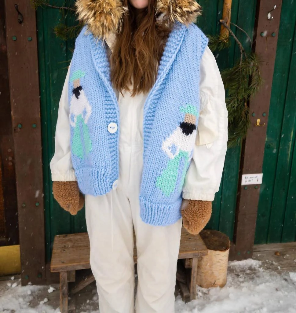 GOGO Sweaters Gogo Sweaters - Long Cowboy Vest