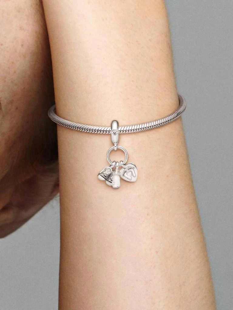 PANDORA Pandora - Women
s Baby Bottle And Shoes Dangle Charm 2