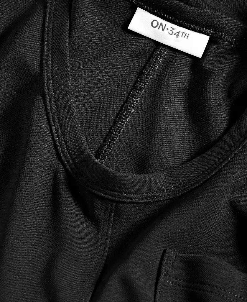 On 34th Women's Scoop-Neck Rolled-Sleeve T-Shirt, Created for Macy's 3