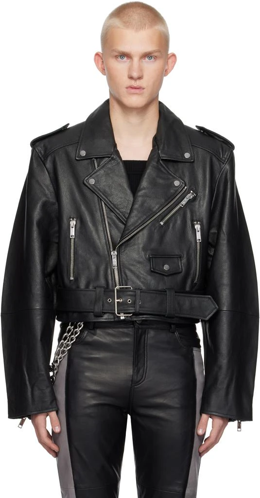 Deadwood Black Dormi Leather Jacket 1