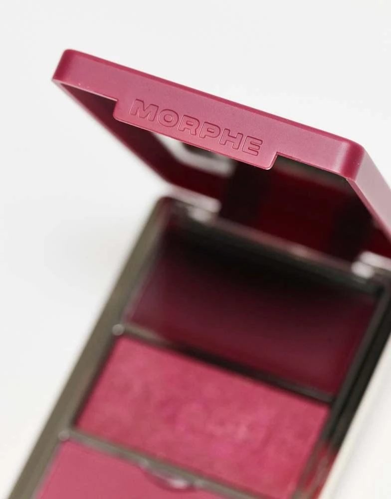 MORPHE Morphe Cheek Thrills Multi - Finish Face Trio - Wine and dine 3
