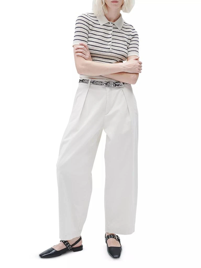 Rag & Bone Donovan Cotton Barrel-Leg Pants 2