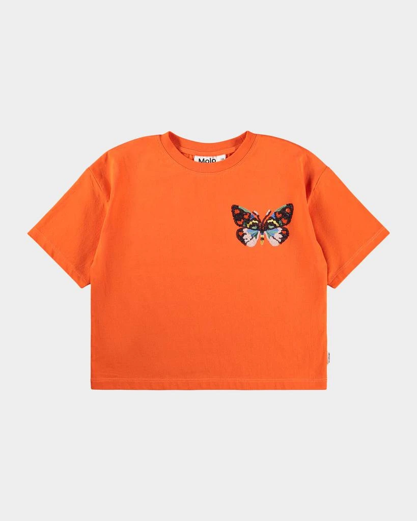MOLO Girl
s Reinette Sequined Butterfly T-Shirt