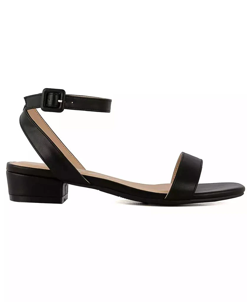 Sugar Women's Umpire Ankle Strap Block Heel Sandals 2