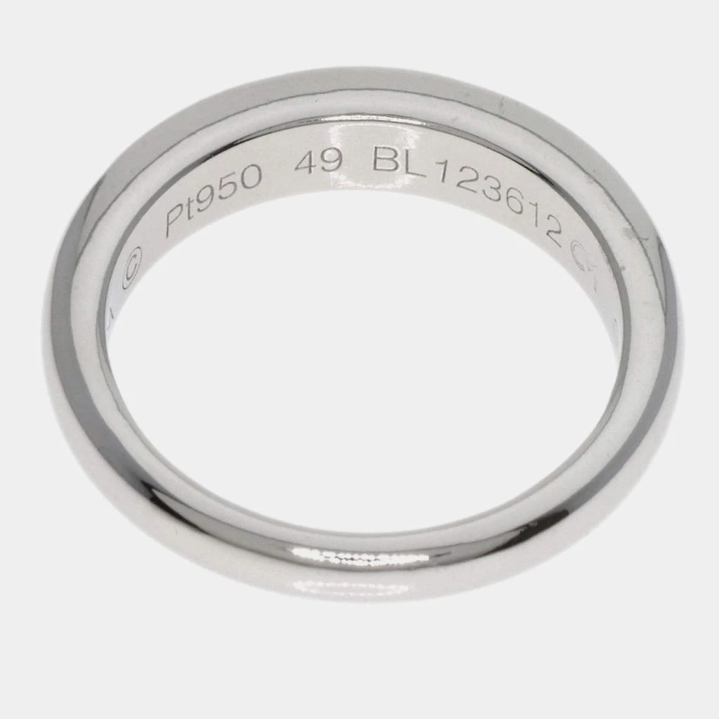 Van Cleef & Arpels Van Cleef & Arpels Platinum and Diamond Tendrement Etoile Band Ring EU 49 3