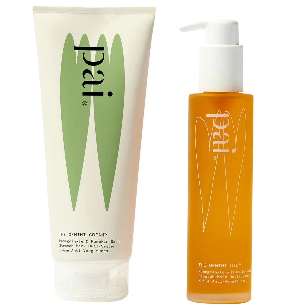 Pai Pai Skincare The Gemini Pomegranate and Pumpkin Stretch Mark Dual-System 300ml 1