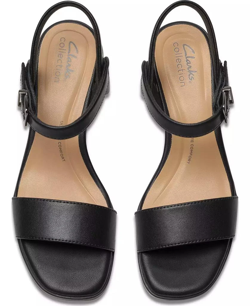Clarks Collection Jaylan Ray Buckles Leather Sandals 7