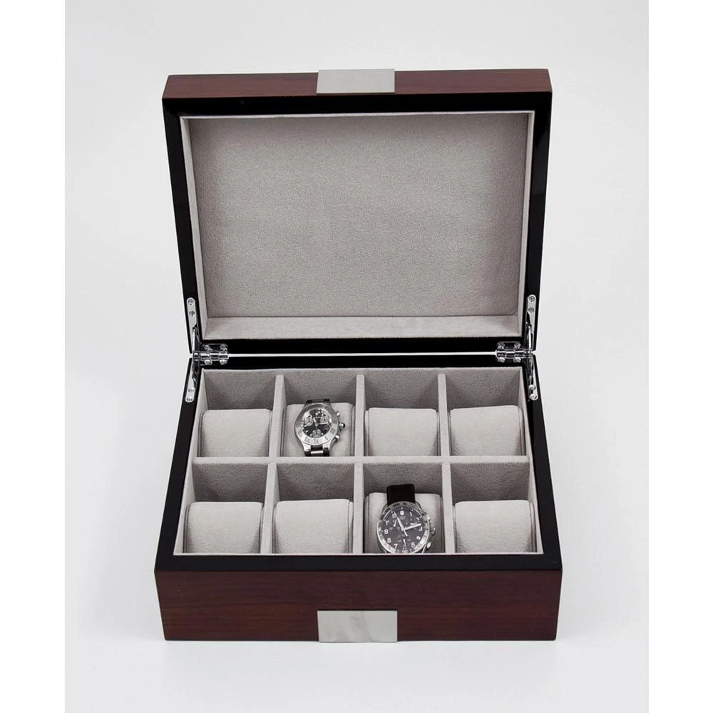 Bey-Berk Walnut Wood Watch Box 5