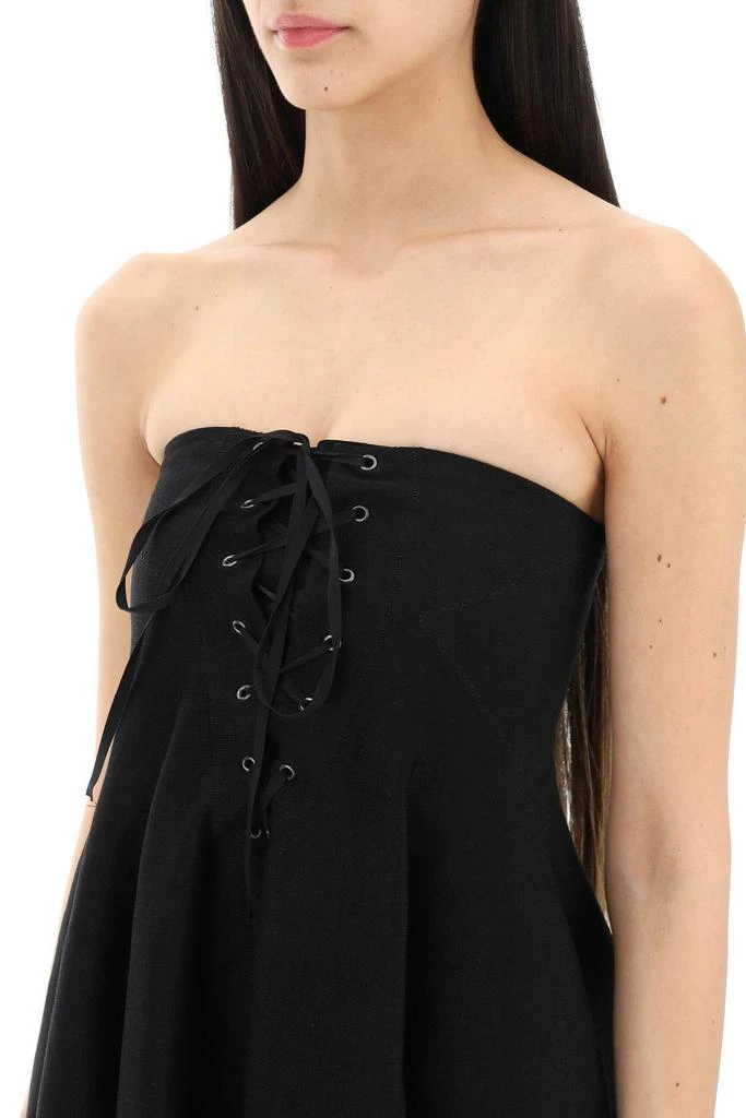 ALAIA midi corset dress 4