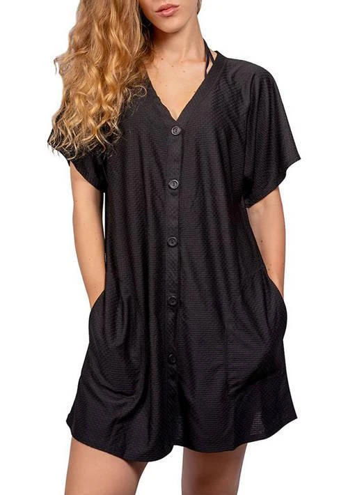 Jordan Taylor Taylor Button Front Swim Coverup 1