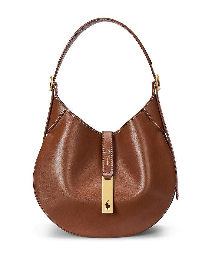 Ralph Lauren Polo ID Leather Small Shoulder Bag
