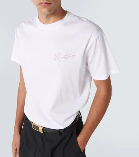 Valentino Logo cotton jersey T-shirt 5