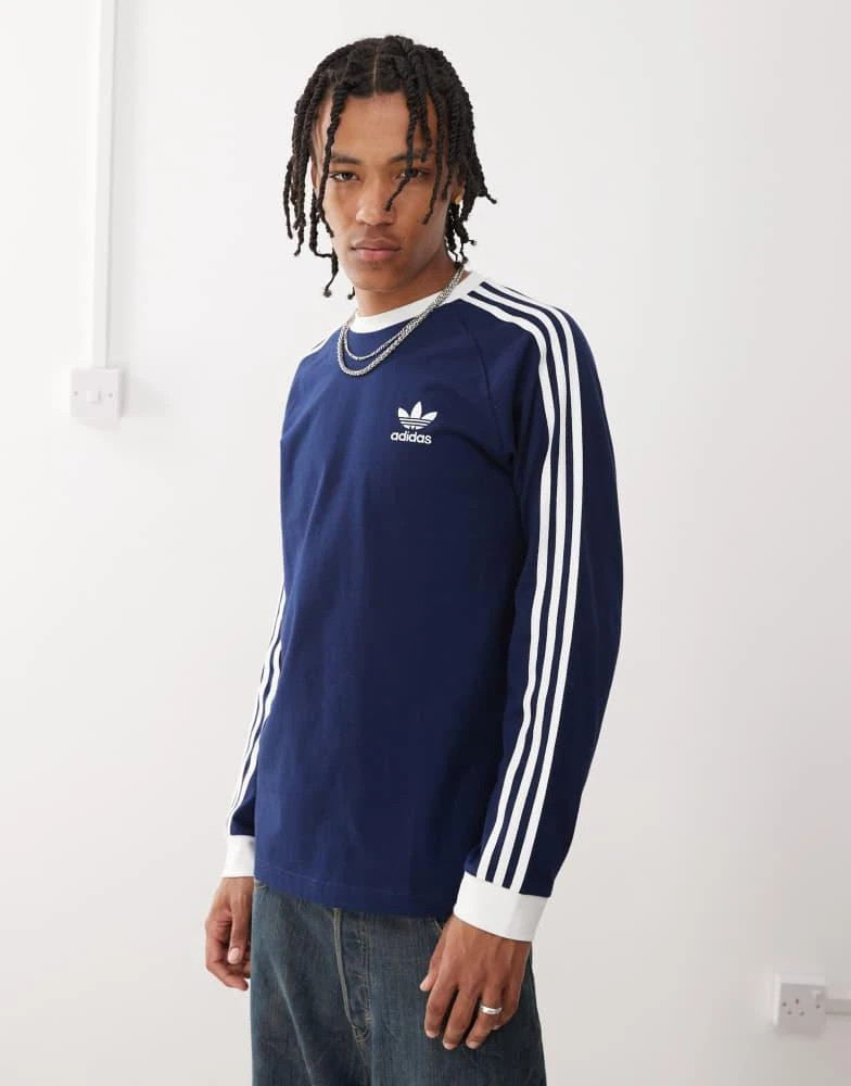 adidas Originals Adicolor classics 3-stripes long sleeve t-shirt