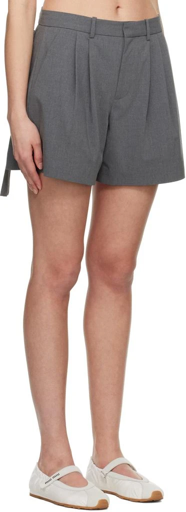 Sandy Liang Gray Hinoki Shorts 2