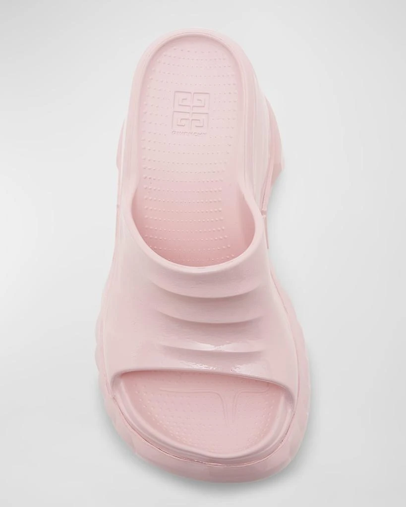 Givenchy Marshmallow Rubber Wedge Slide Sandals 5