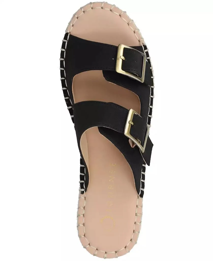 Journee Collection Women's Tresah Double Strap Espadrille Sandals 4