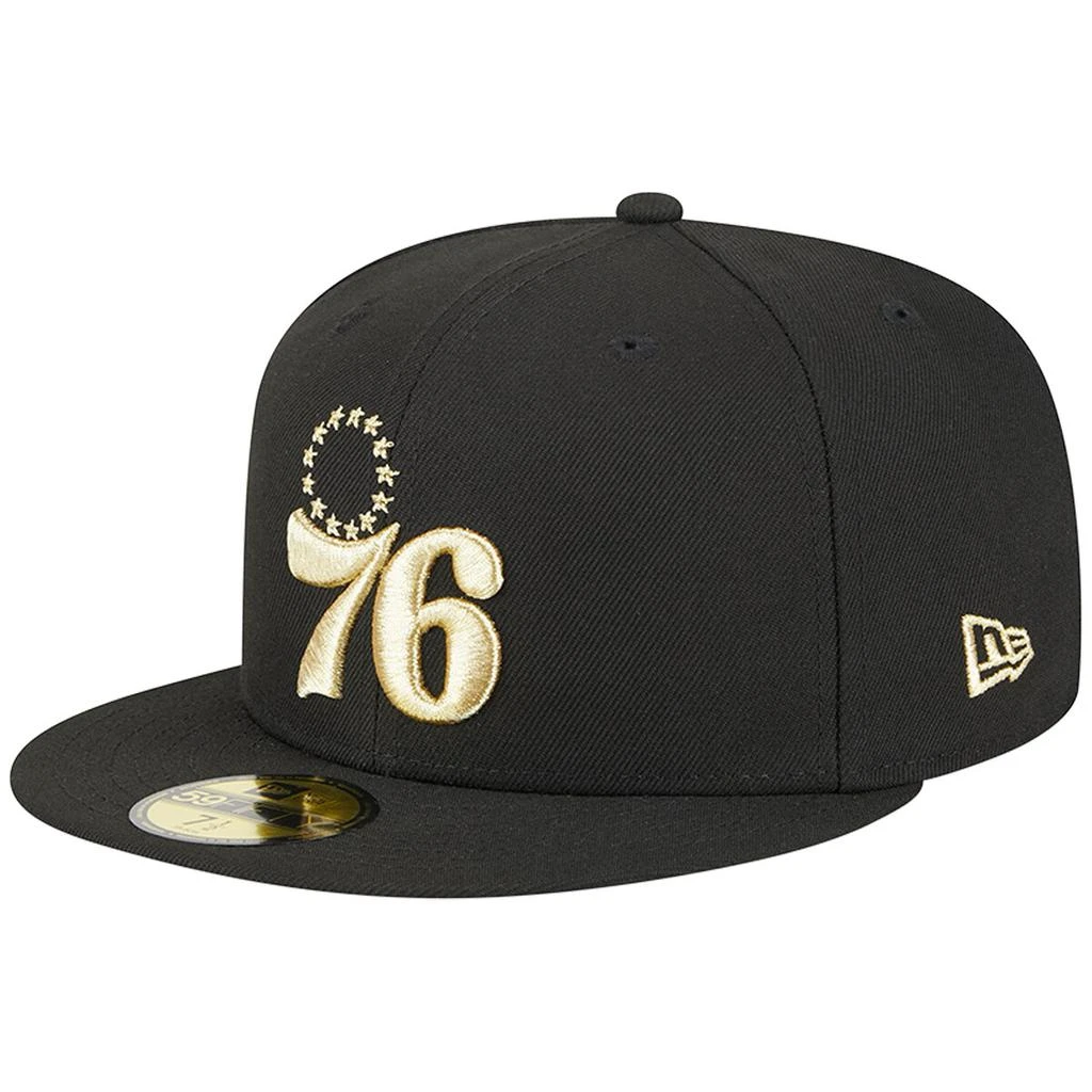 New Era New Era 76ers 59FIFTYDay 59FIFTY Fitted Hat - Men's 2