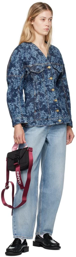 Ganni Blue Stary Jeans 4