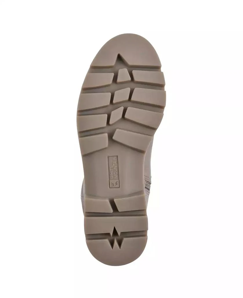 White Mountain Women's Glean Lug Sole Mid Shaft Boots 5