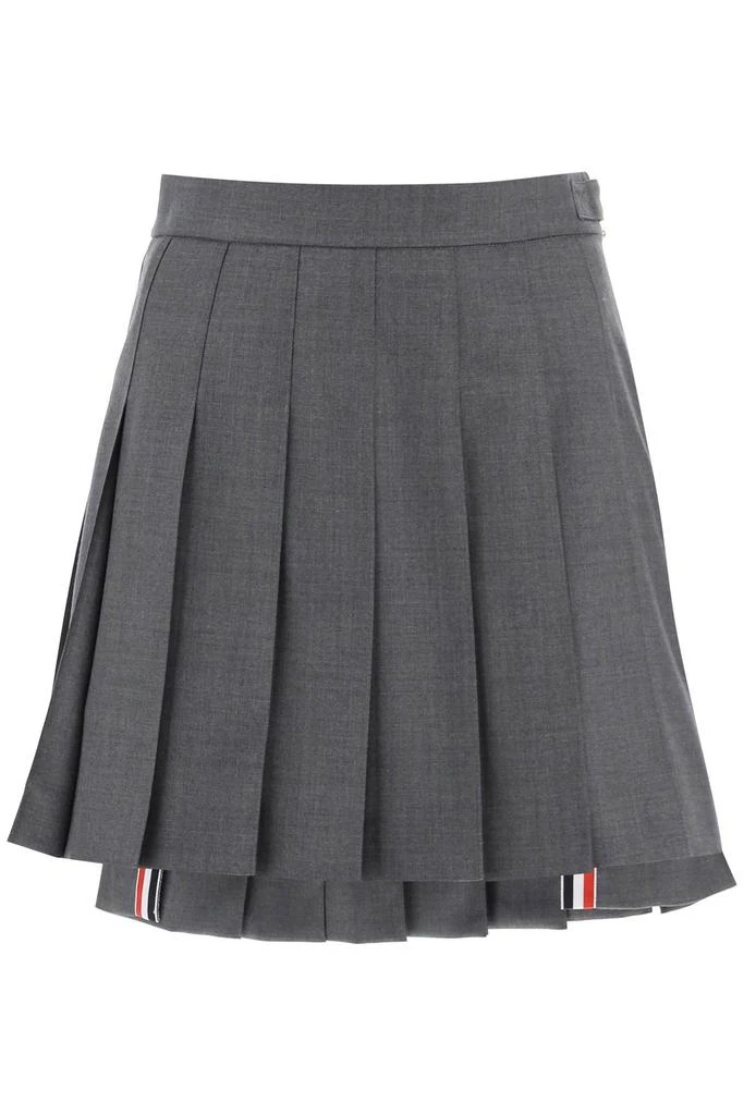 Thom Browne wool pleated mini skirt 1