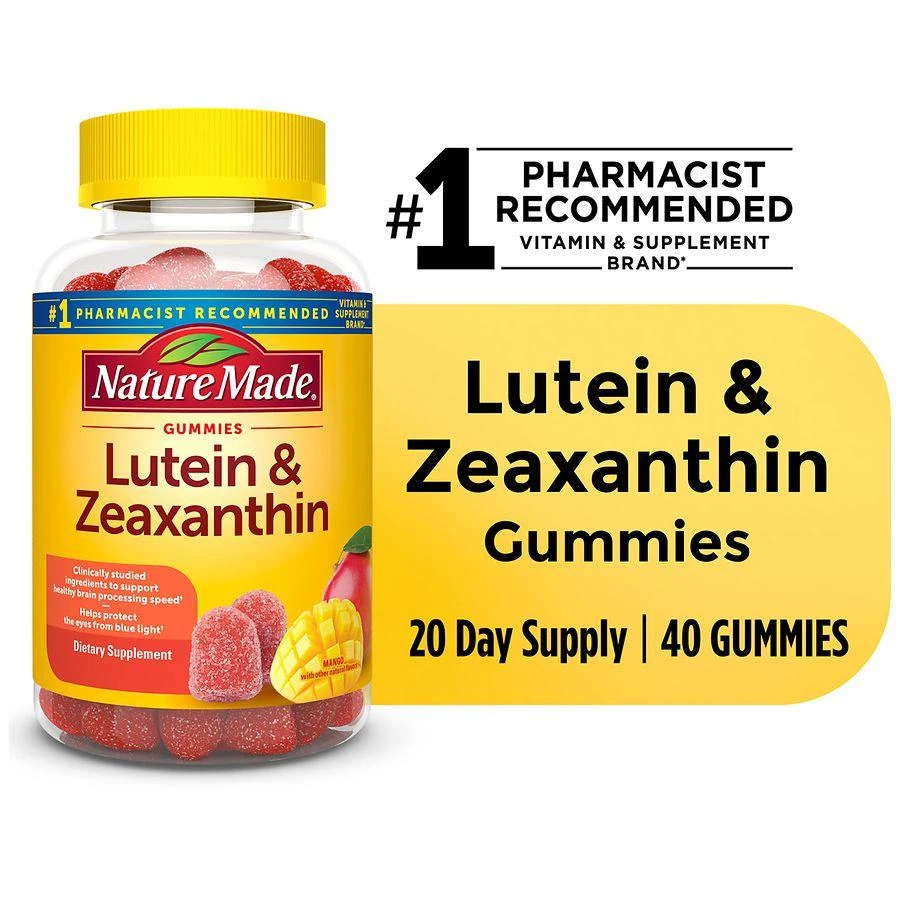 Nature Made Lutein & Zeaxanthin Vegan Gummies 3