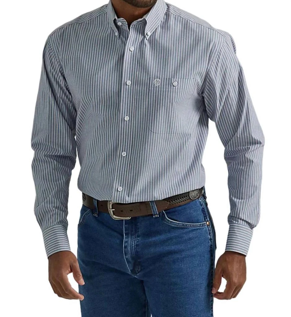 Wrangler Wrangler - Stripe George Strait Shirt 1