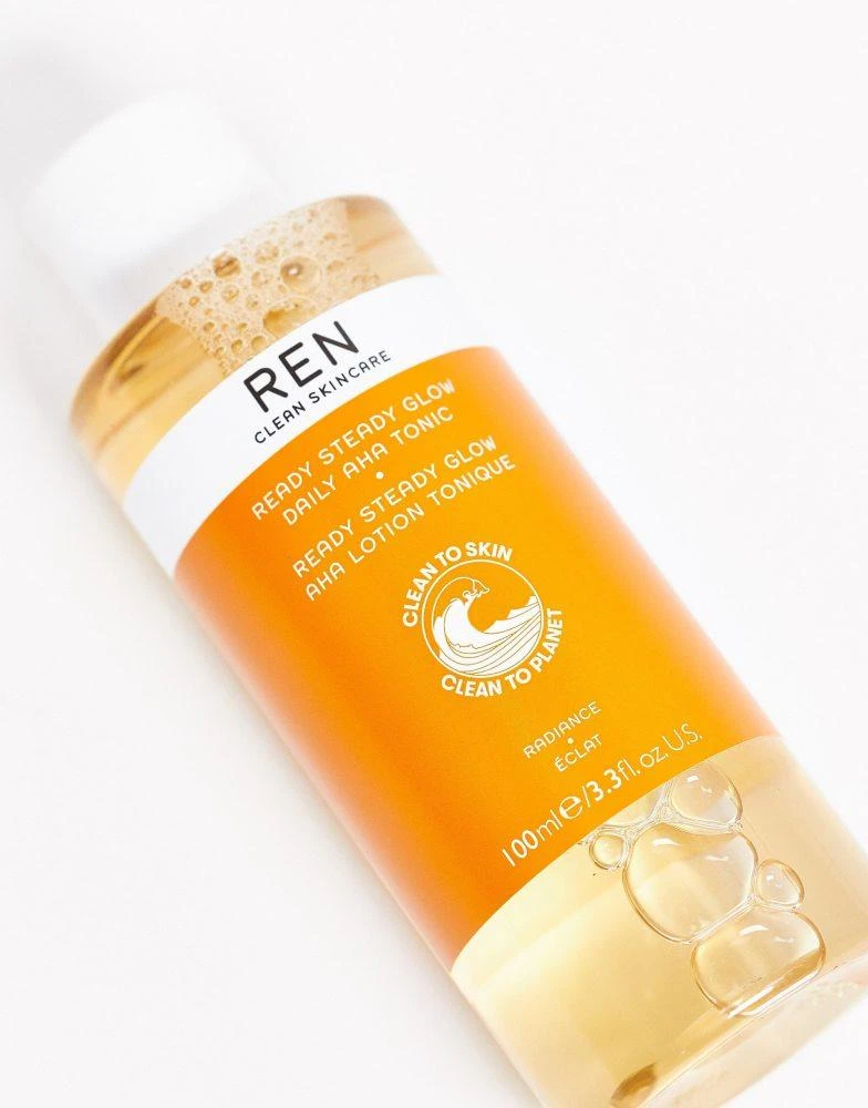 REN Clean Skincare REN Clean Skincare Ready Steady Glow Daily AHA Tonic with Lactic Acid 100ml 4