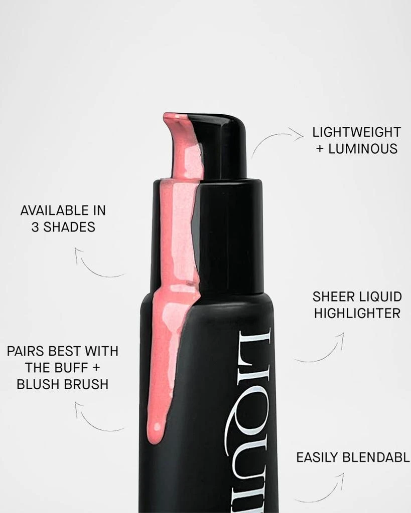 Gee Beauty Liquid Glow Highlighter, 1 oz. 3